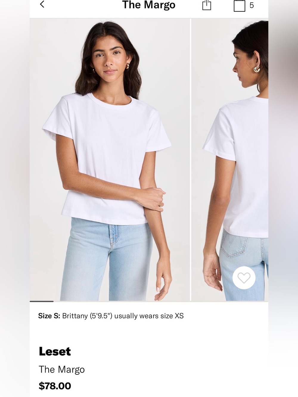 Leset Margo tee
